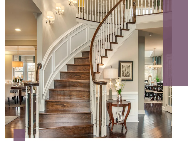 Изготовление лестниц под ключ в Медногорске — металлокаркас и отделка