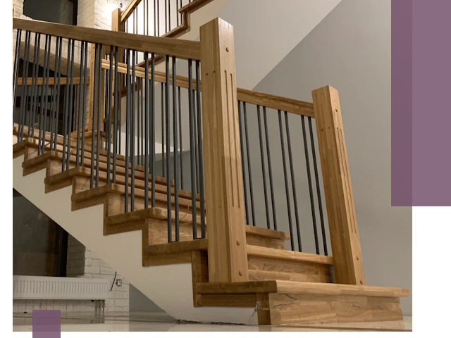 Реставрация деревянных и металлических лестниц в Медногорске