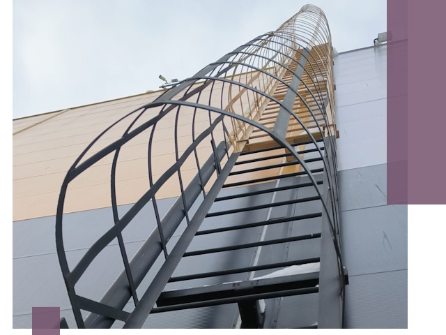 Изготовление и монтаж пожарных лестниц в Медногорске профессионально