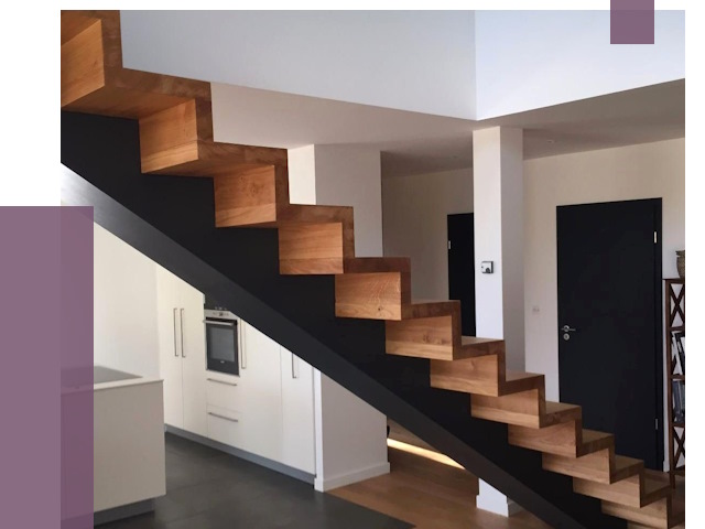 Изготовление деревянных лестниц в Медногорске от 86462 руб. | ПРОЛЁТ-Мдн