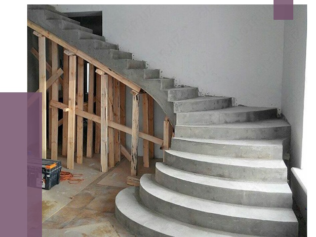 Изготовление бетонных лестниц под ключ в Медногорске от 19835 руб. | ПРОЛЁТ-Мдн