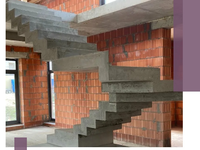 Изготовление бетонных лестниц под ключ в Медногорске