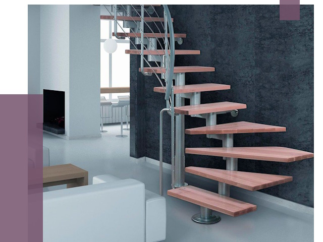 Модульные лестницы в Медногорске от 16784 руб. — купить в ПРОЛЁТ-Мдн