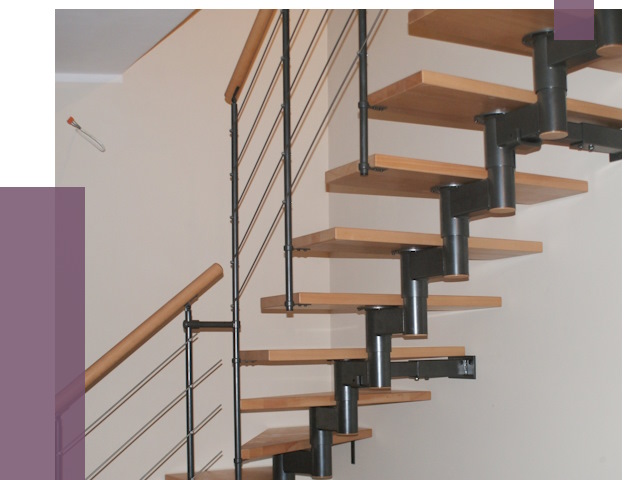 Изготовление модульных лестниц в Медногорске от 11444 руб. 