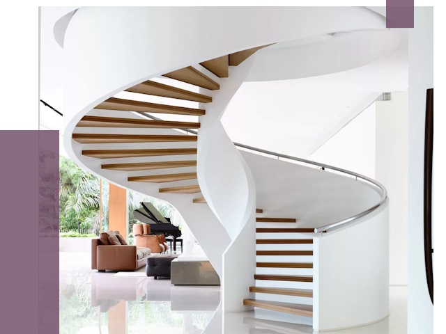 Винтовые лестницы в Медногорске под ключ от 48317 руб. | ПРОЛЁТ-Мдн