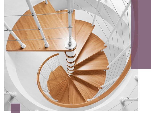 Изготовление винтовых лестниц под ключ в Медногорске