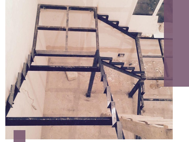 Монтаж лестниц на металлокаркасе в Медногорске быстро и качественно