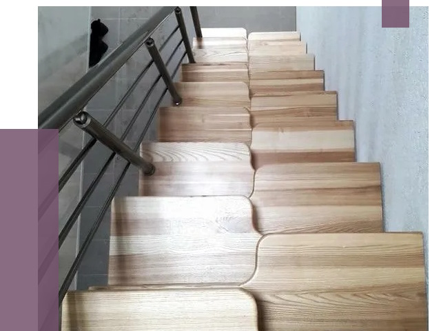 Лестницы гусиный шаг в Медногорске от 12969 руб. под ключ | ПРОЛЁТ-Мдн