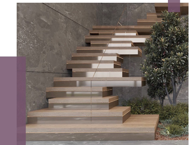 Современные лестницы в Медногорске от 13732 руб. | ПРОЛЁТ-Мдн