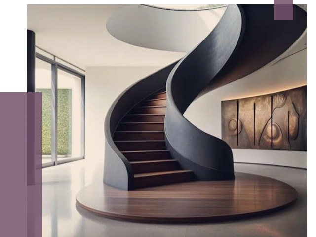 Элитные лестницы под заказ в Медногорске от 188182 руб. — ПРОЛЁТ-Мдн
