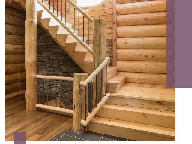 Лестницы в баню под заказ и профессиональный монтаж в Медногорске