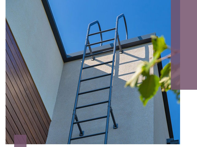 Лестницы на крышу в Медногорске — изготовление, монтаж, демонтаж