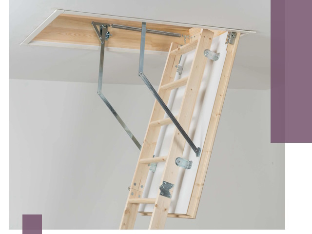 Установка чердачной лестницы под ключ в Медногорске