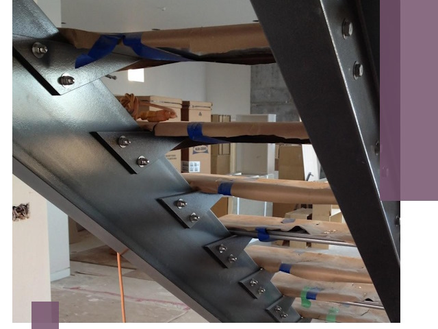 Усиление лестничных конструкций и усиление опор в Медногорске