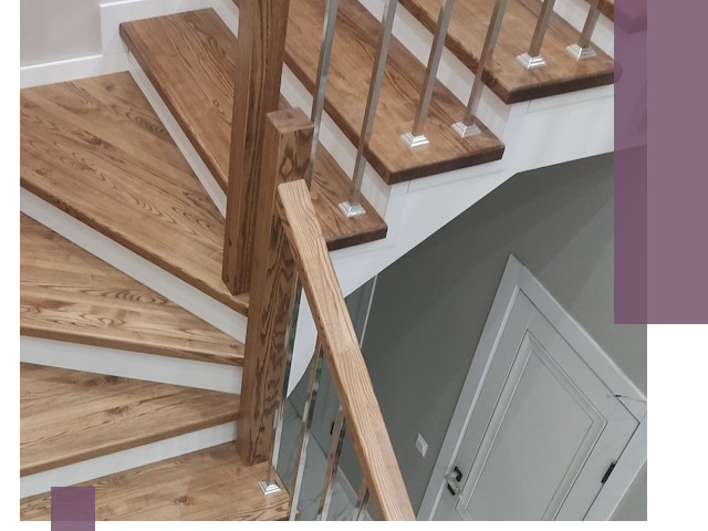 Обшивка металлических лестниц под ключ в Медногорске