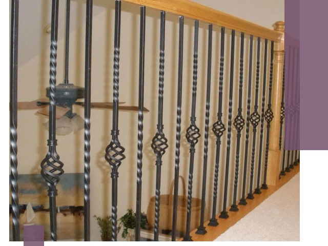 Изготовление и монтаж кованных перил в Медногорске под ключ