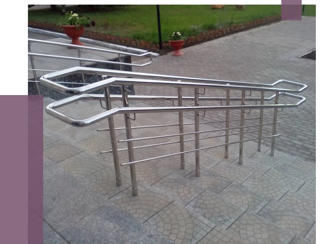 Перила для инвалидов в Медногорске от 7548 руб. под ключ | ПРОЛЁТ-Мдн