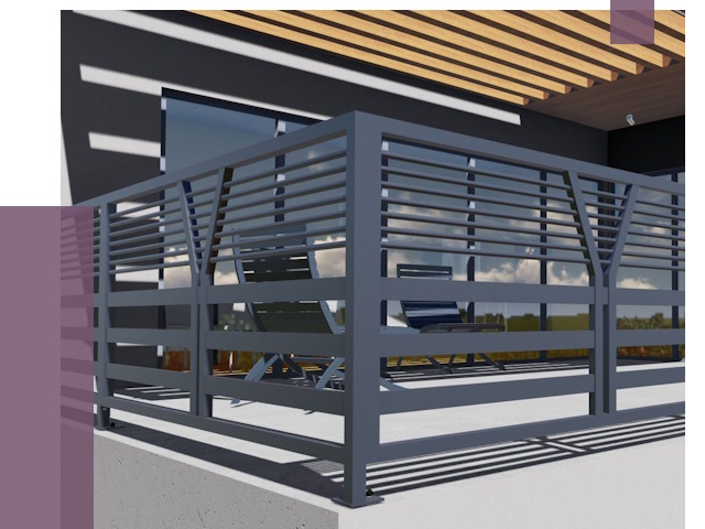 Изготовление балконных ограждений в Медногорске от 10681 руб. | ПРОЛЁТ-Мдн