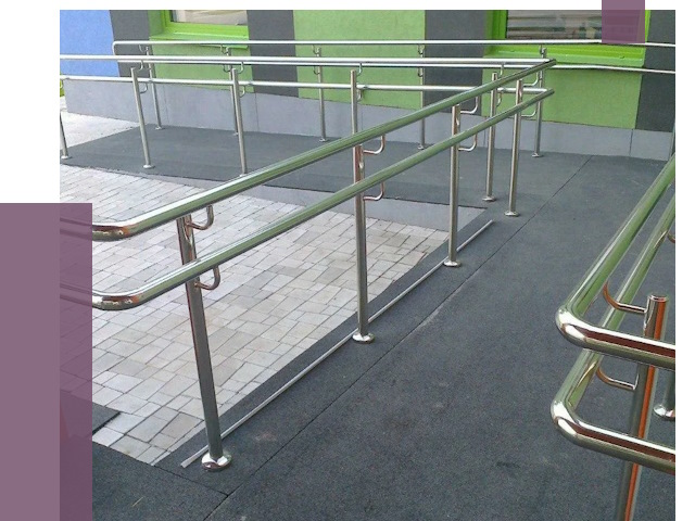 Ограждения пандусов в Медногорске от 4323 руб. монтаж | ПРОЛЁТ-Мдн