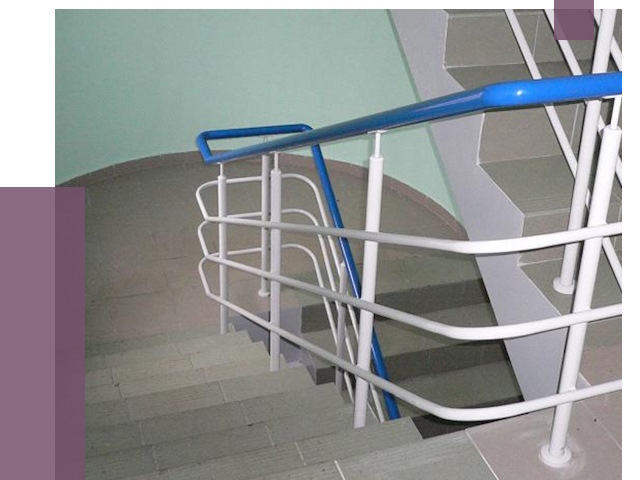 Перила в подъезде в Медногорске — установка и замена от 7375 руб. | ПРОЛЁТ-Мдн