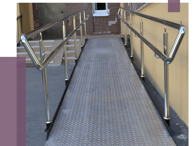 Пандусы в Медногорске от 12206 руб. — установка для инвалидов | ПРОЛЁТ-Мдн