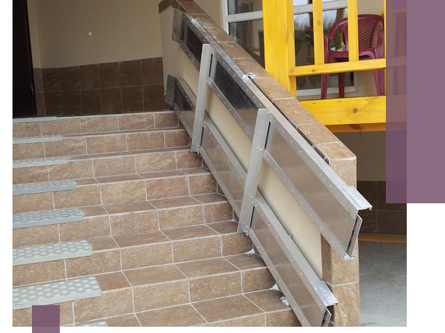 Откидные пандусы под ключ в Медногорске — монтаж и демонтаж