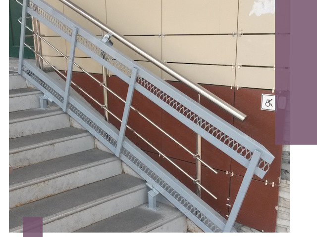 Изготовление откидных пандусов под ключ в Медногорске