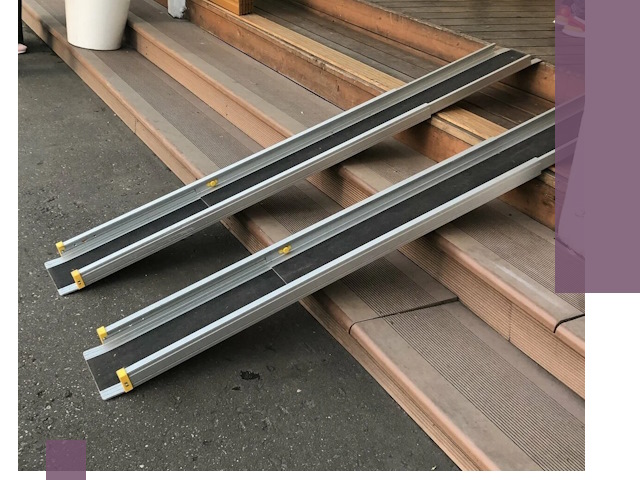 Телескопические пандусы под ключ в Медногорске — изготовление и монтаж