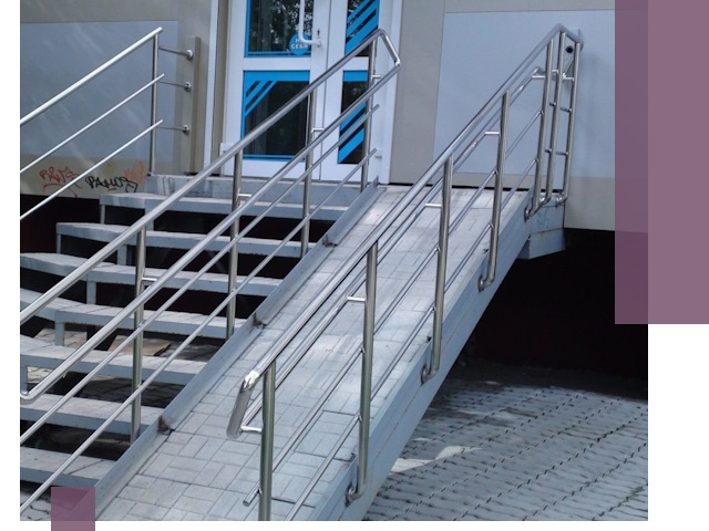 Пандус на крыльцо под ключ в Медногорске: монтаж и изготовление