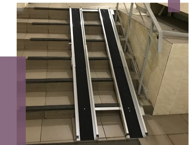 Установка пандуса в подъезд в Медногорске от 7934 руб. под ключ | ПРОЛЁТ-Мдн