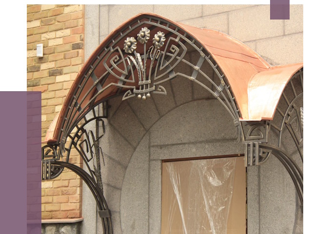 Арочные козырьки в Медногорске от 14495 руб. 