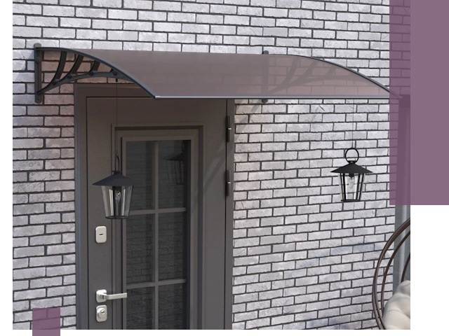 Недорогие козырьки и навесы под ключ в Медногорске