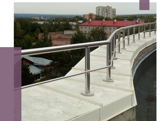 Парапеты и ограждения кровли в Медногорске от 4933 руб. 