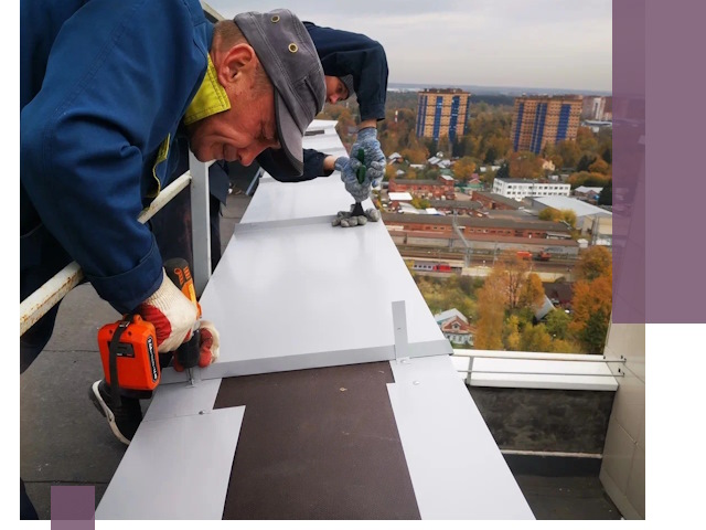 Монтаж парапетов в Медногорске — установка прочных металлических ограждений