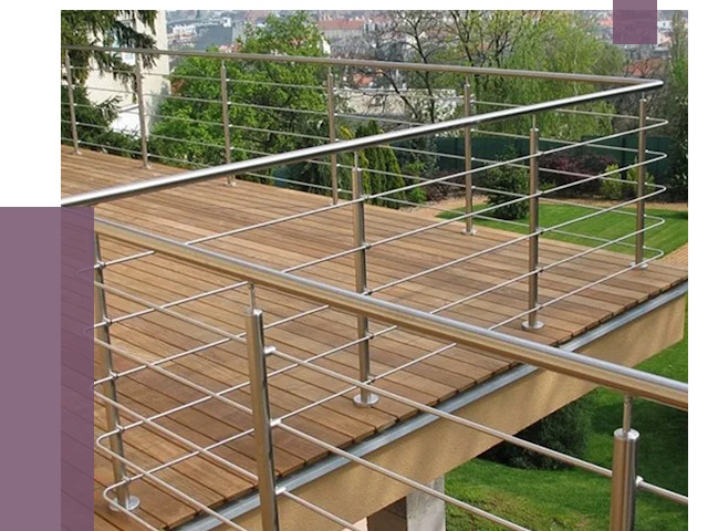 Алюминиевые парапеты в Медногорске под ключ от 7731 руб. 