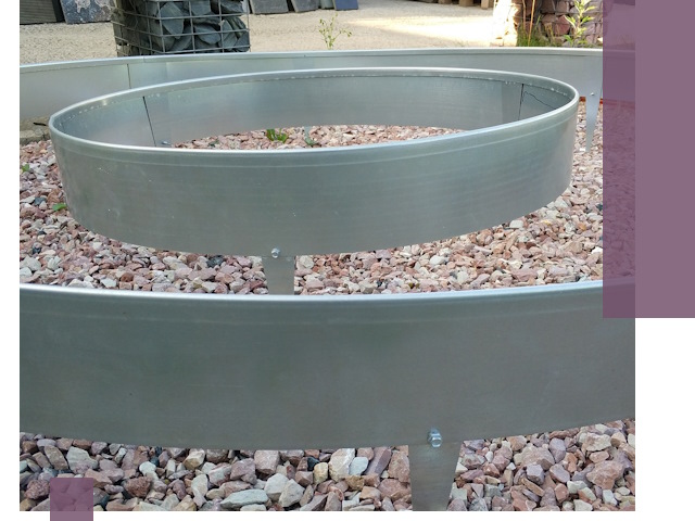 Нержавеющие бордюры под ключ в Медногорске — изготовление и монтаж