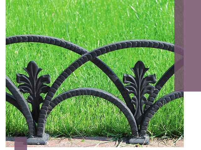 Декоративные металлические бордюры под ключ в Медногорске