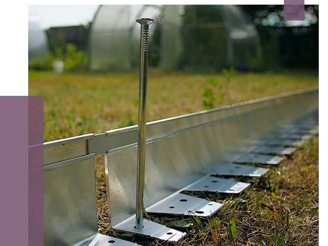 Металлические бордюры для газона в Медногорске от 4272 руб. | ПРОЛЁТ-Мдн