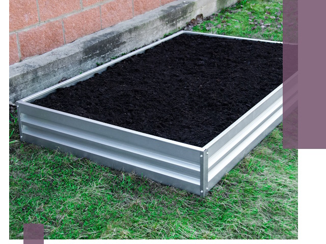 Металлические бордюры для грядок в Медногорске: прочность и аккуратность