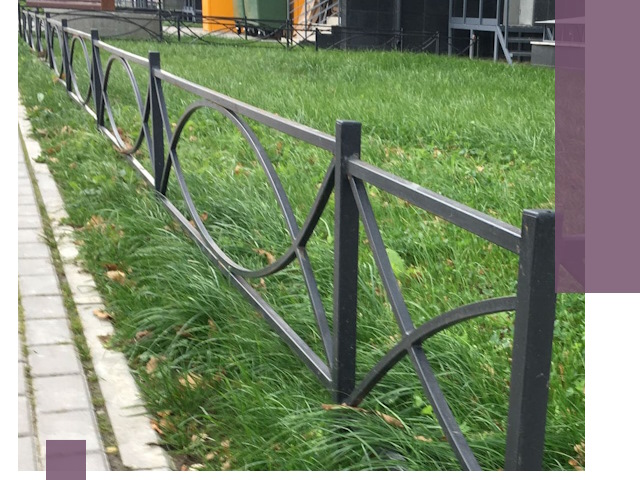 Газонные ограждения из металла в Медногорске — монтаж и продажа